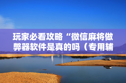 玩家必看攻略“微信麻将做弊器软件是真的吗（专用辅牌神器免安装）