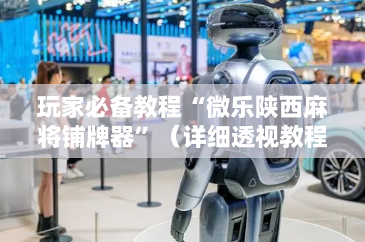 玩家必备教程“微乐陕西麻将铺牌器”（详细透视教程）-哔哩哔哩