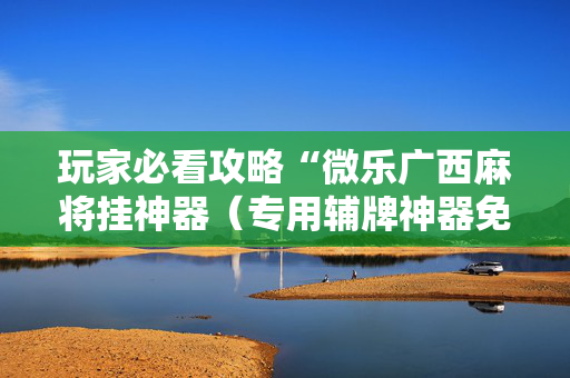 玩家必看攻略“微乐广西麻将挂神器（专用辅牌神器免安装）