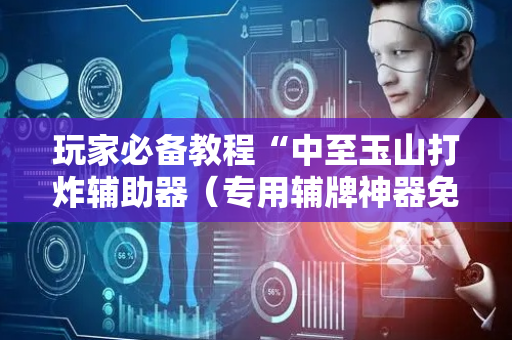 玩家必备教程“中至玉山打炸辅助器（专用辅牌神器免安装）