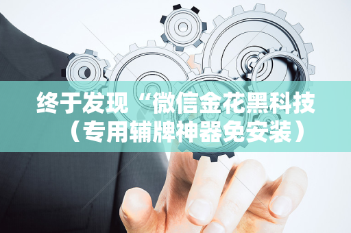 终于发现“微信金花黑科技（专用辅牌神器免安装）
