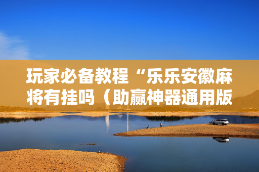 玩家必备教程“乐乐安徽麻将有挂吗（助赢神器通用版）