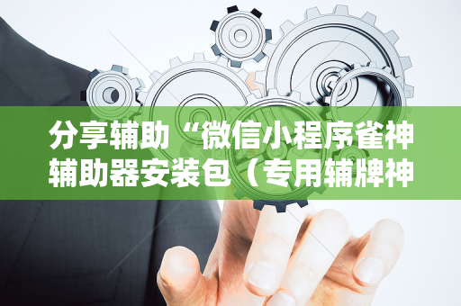 分享辅助“微信小程序雀神辅助器安装包（专用辅牌神器免安装）