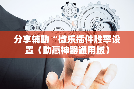 分享辅助“微乐插件胜率设置（助赢神器通用版）