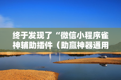 终于发现了“微信小程序雀神辅助插件（助赢神器通用版）