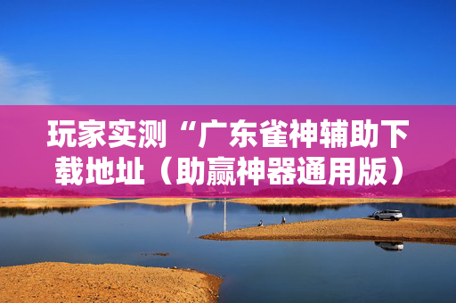 玩家实测“广东雀神辅助下载地址（助赢神器通用版）