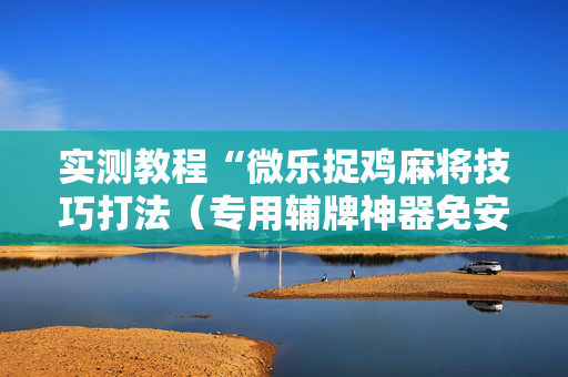 实测教程“微乐捉鸡麻将技巧打法（专用辅牌神器免安装）
