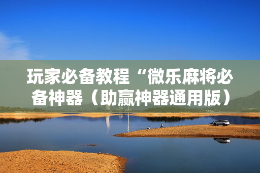 玩家必备教程“微乐麻将必备神器（助赢神器通用版）