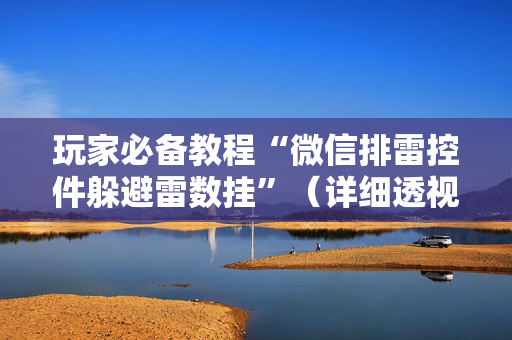 玩家必备教程“微信排雷控件躲避雷数挂”（详细透视教程）-哔哩哔哩