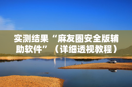 实测结果“麻友圈安全版辅助软件”（详细透视教程）-哔哩哔哩