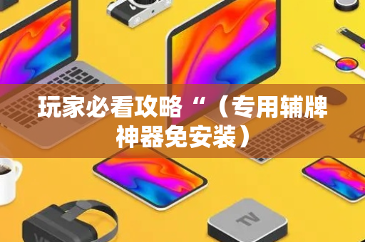玩家必看攻略“（专用辅牌神器免安装）