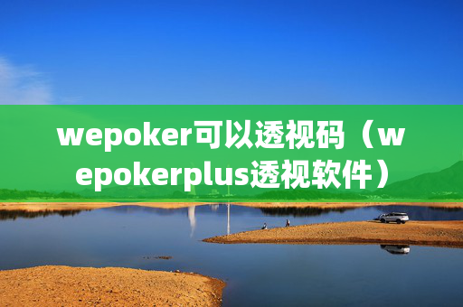 wepoker可以透视码（wepokerplus透视软件）