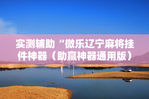 实测辅助“微乐辽宁麻将挂件神器（助赢神器通用版）