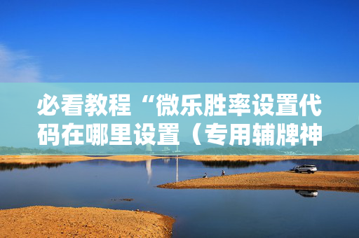 必看教程“微乐胜率设置代码在哪里设置（专用辅牌神器免安装）