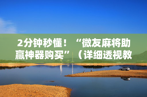 2分钟秒懂！“微友麻将助赢神器购买”（详细透视教程）-哔哩哔哩