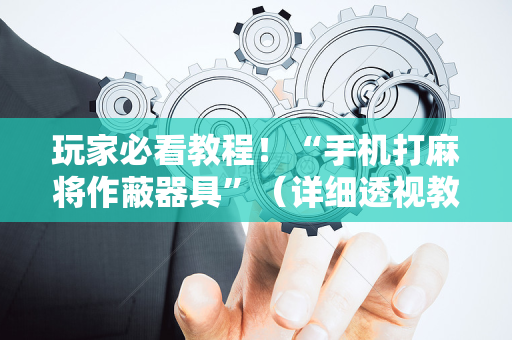 玩家必看教程！“手机打麻将作蔽器具”（详细透视教程）-哔哩哔哩