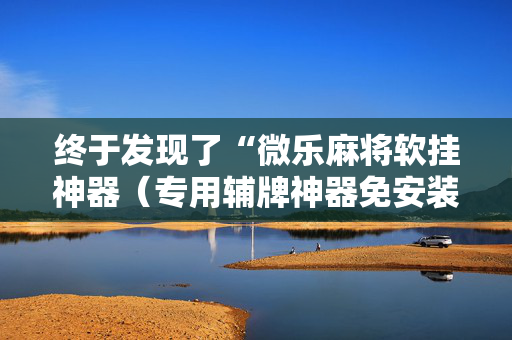 终于发现了“微乐麻将软挂神器（专用辅牌神器免安装）