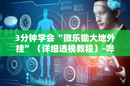 3分钟学会“微乐锄大地外挂”（详细透视教程）-哔哩哔哩