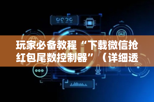 玩家必备教程“下载微信抢红包尾数控制器”（详细透视教程）-哔哩哔哩