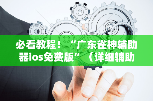 必看教程！“广东雀神辅助器ios免费版”（详细辅助教程）-哔哩哔哩