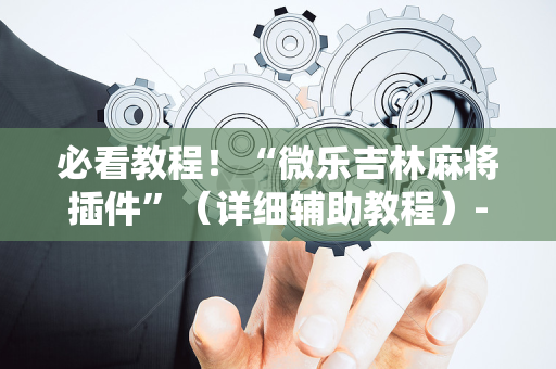 必看教程！“微乐吉林麻将插件”（详细辅助教程）-哔哩哔哩