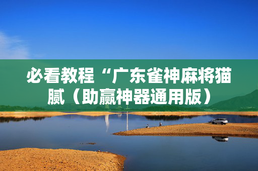 必看教程“广东雀神麻将猫腻（助赢神器通用版）