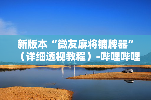 新版本“微友麻将铺牌器”（详细透视教程）-哔哩哔哩
