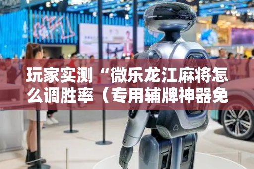 玩家实测“微乐龙江麻将怎么调胜率（专用辅牌神器免安装）