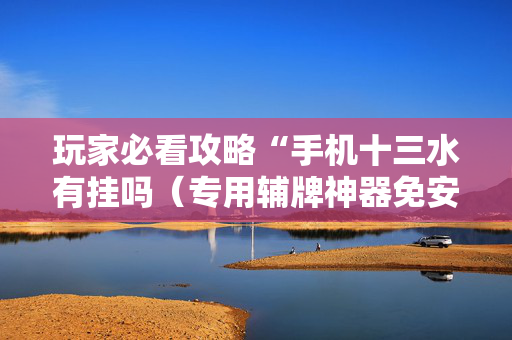 玩家必看攻略“手机十三水有挂吗（专用辅牌神器免安装）