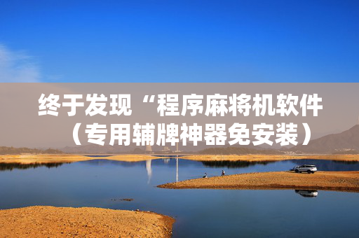 终于发现“程序麻将机软件（专用辅牌神器免安装）