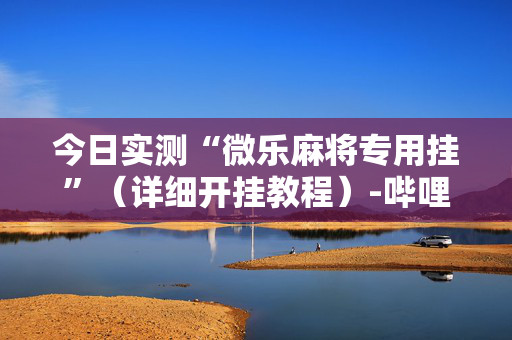 今日实测“微乐麻将专用挂”（详细开挂教程）-哔哩哔哩