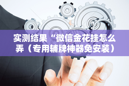 实测结果“微信金花挂怎么弄（专用辅牌神器免安装）