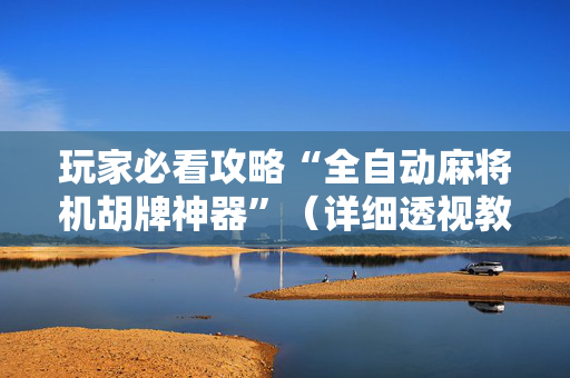 玩家必看攻略“全自动麻将机胡牌神器”（详细透视教程）-哔哩哔哩