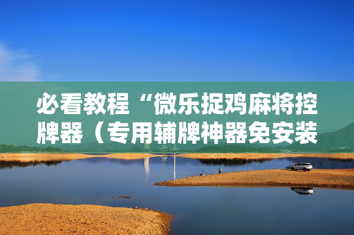 必看教程“微乐捉鸡麻将控牌器（专用辅牌神器免安装）