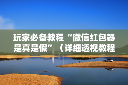 玩家必备教程“微信红包器是真是假”（详细透视教程）-哔哩哔哩