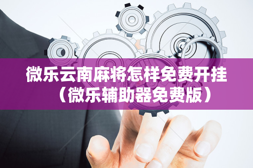 微乐云南麻将怎样免费开挂（微乐辅助器免费版）