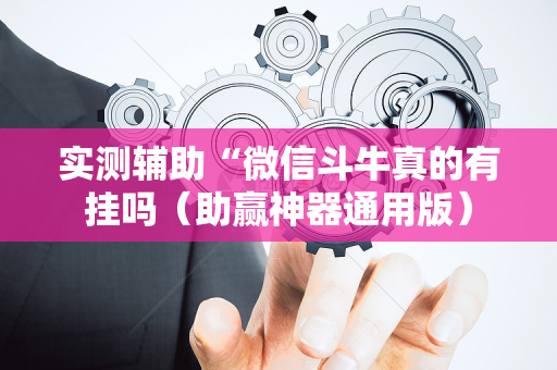 实测辅助“微信斗牛真的有挂吗（助赢神器通用版）