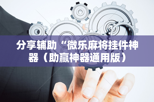分享辅助“微乐麻将挂件神器（助赢神器通用版）