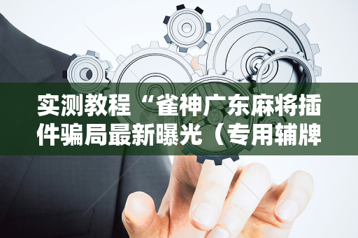 实测教程“雀神广东麻将插件骗局最新曝光（专用辅牌神器免安装）