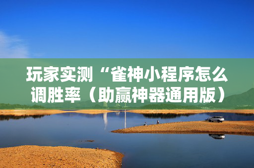 玩家实测“雀神小程序怎么调胜率（助赢神器通用版）