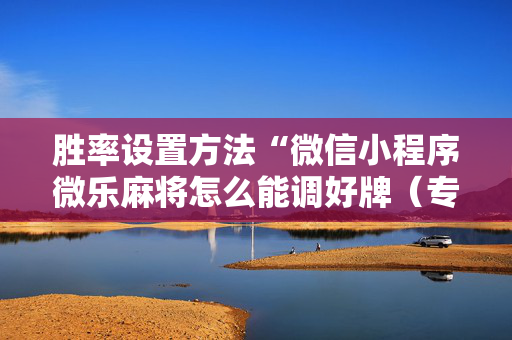 胜率设置方法“微信小程序微乐麻将怎么能调好牌（专用辅牌神器免安装）
