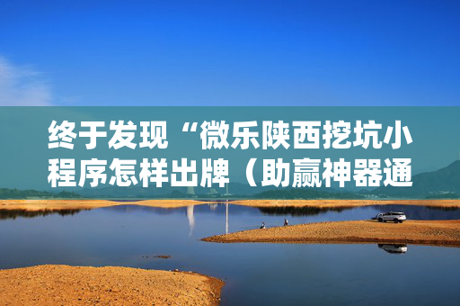 终于发现“微乐陕西挖坑小程序怎样出牌（助赢神器通用版）