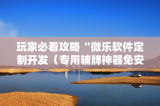 玩家必看攻略“微乐软件定制开发（专用辅牌神器免安装）