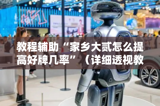 教程辅助“家乡大贰怎么提高好牌几率”（详细透视教程）-哔哩哔哩