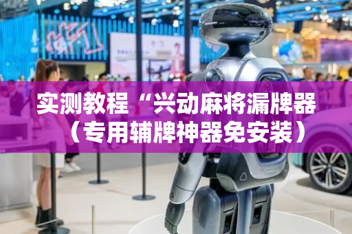 实测教程“兴动麻将漏牌器（专用辅牌神器免安装）
