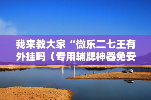我来教大家“微乐二七王有外挂吗（专用辅牌神器免安装）