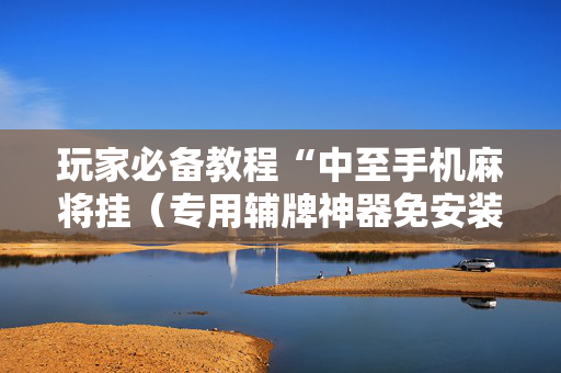 玩家必备教程“中至手机麻将挂（专用辅牌神器免安装）