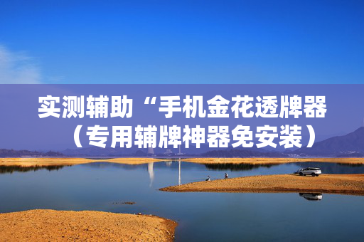 实测辅助“手机金花透牌器（专用辅牌神器免安装）