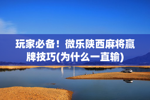 玩家必备！微乐陕西麻将赢牌技巧(为什么一直输)