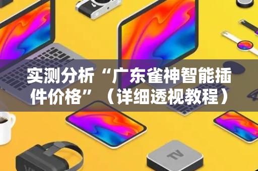 实测分析“广东雀神智能插件价格”（详细透视教程）-哔哩哔哩